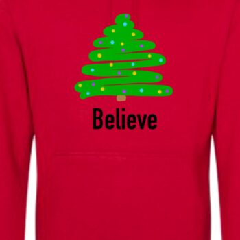 BELIEVE CHRISTMAS HOODIE - Ideal Christmas Birthday Present