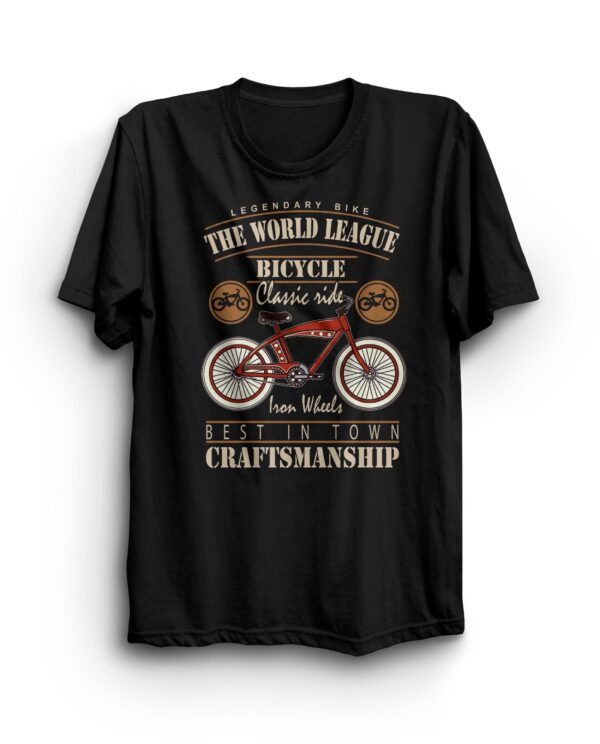 World League Bicycle Classic Ride Iron Wheels Tshirt Tee - Birthday Present Gift Fathers Mothers Day Present