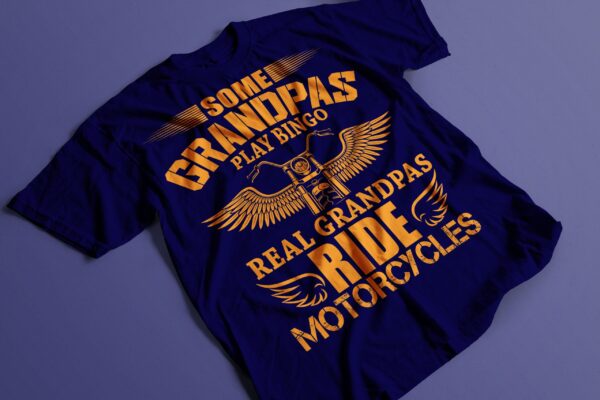 Some Grandpas play bingo, real Grandpas ride motorbikes