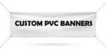 Custom PVC Banner Printing – 2.6ft Wide | Durable Outdoor Advertising