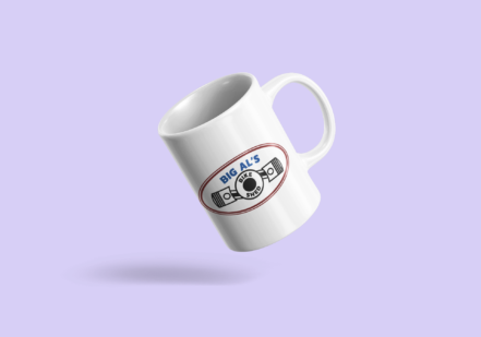 Big Al's Bike Shed Mug
