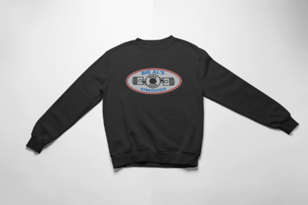 Big Al's Bike Shed Sweater