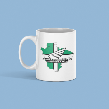 Honda Owners Motorcycle Devon Branch Mug