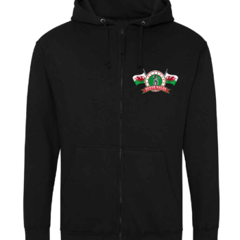 South Wales Female Bikers Unisex Zip Hoodie