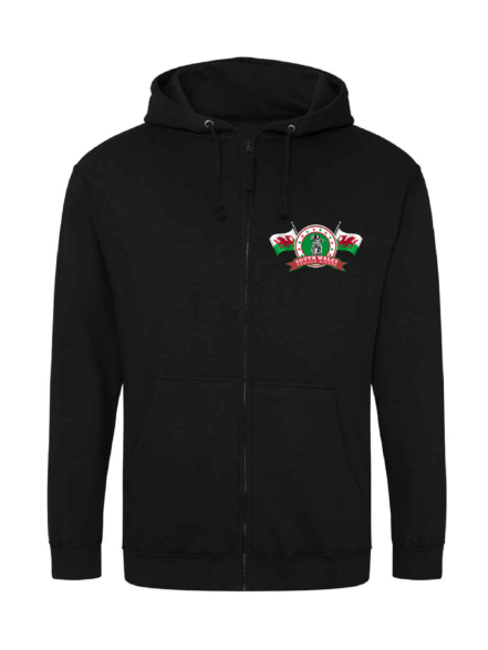 South Wales Female Bikers Unisex Zip Hoodie