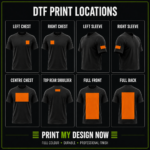 DTF Print Location