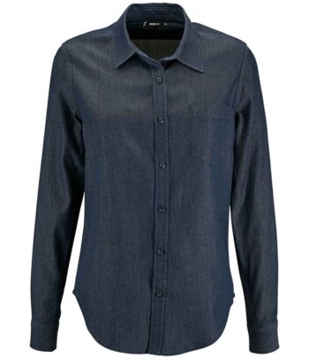 SOL'S Ladies Barry Denim Shirt