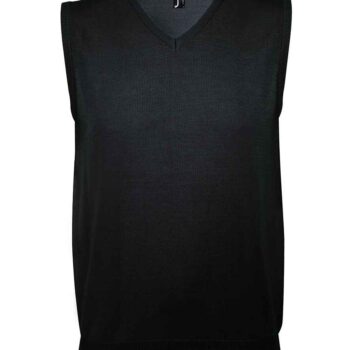 SOL'S Unisex Gentlemen Sleeveless Cotton Acrylic V Neck Sweater