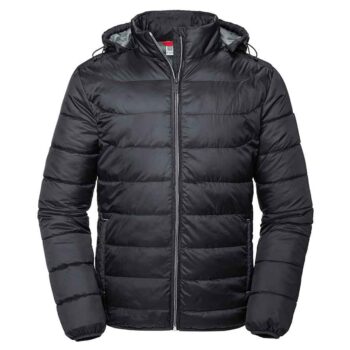 Russell Athletic Hooded Nano Padded Jacket