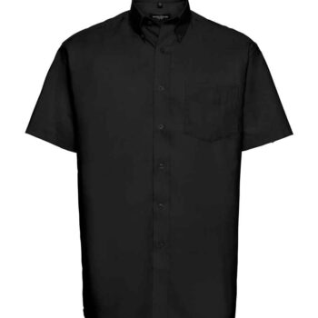 Russell Athletic Collection Short Sleeve Easy Care Oxford Shirt