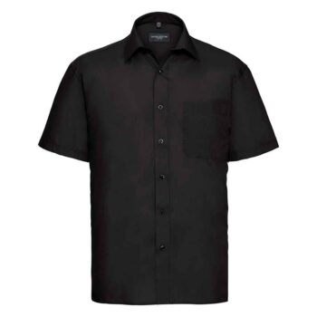 Russell Athletic Collection Short Sleeve Easy Care Poplin Shirt