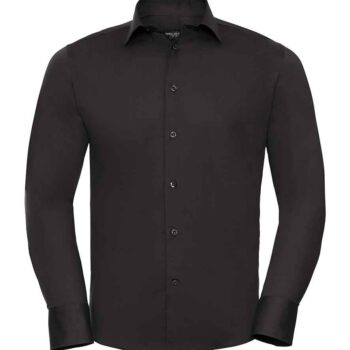 Russell Athletic Collection Long Sleeve Easy Care Fitted Shirt
