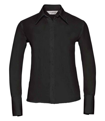 Russell Athletic Collection Ladies Long Sleeve Ultimate Non-Iron Shirt