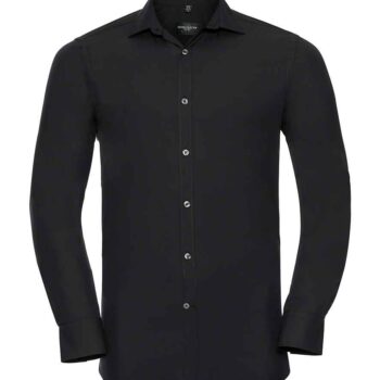Russell Athletic Collection Long Sleeve Ultimate Stretch Shirt