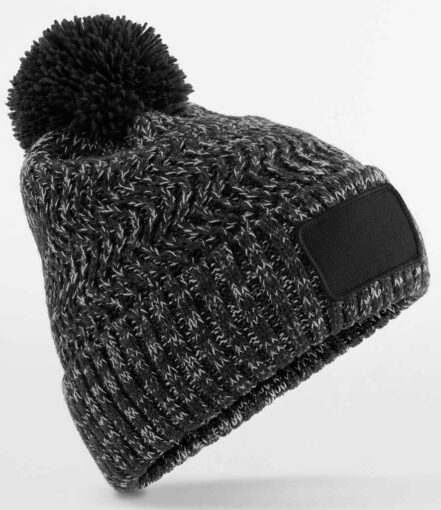 Beechfield Ramble Patch Pom Beanie