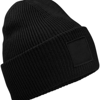 Beechfield Deep Cuff Tonal Patch Beanie