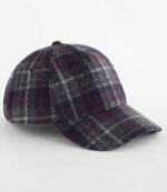 Beechfield Wool Blend Checked Cap