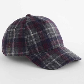 Beechfield Wool Blend Checked Cap