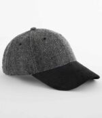 Beechfield Suede Peak Herringbone Cap