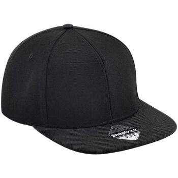 Beechfield Original Flat Peak 6 Panel Snapback Cap