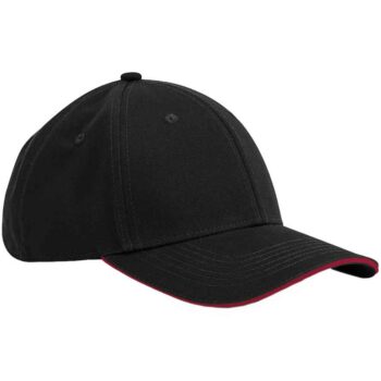 Beechfield EarthAware® Classic Organic Cotton 6 Panel Sandwich Peak Cap