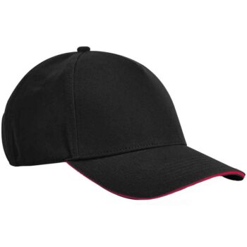Beechfield EarthAware® Classic Organic Cotton 5 Panel Sandwich Peak Cap
