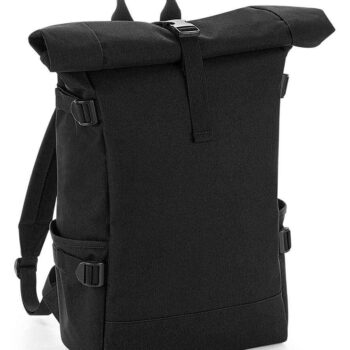 BagBase Block Roll-Top Backpack