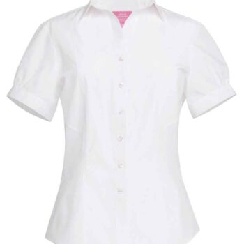 Brook Taverner Ladies Paduli Short Sleeve Poplin Shirt