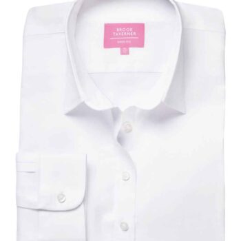 Brook Taverner Ladies Albany Long Sleeve Classic Oxford Shirt