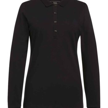 Brook Taverner Ladies Anna Long Sleeve Polo Shirt
