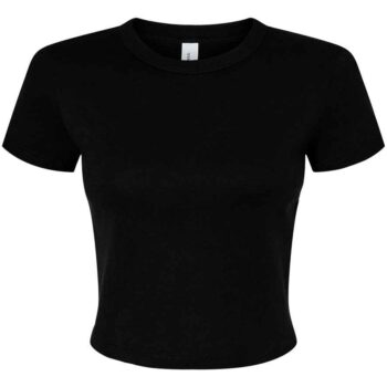 Bella Ladies Micro Rib Baby T-Shirt