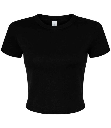 Bella Ladies Micro Rib Baby T-Shirt