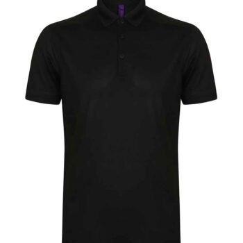 Henbury Slim Fit Stretch Microfine Piqué Polo Shirt