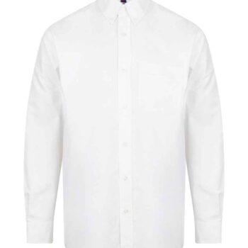 Henbury Long Sleeve Classic Oxford Shirt
