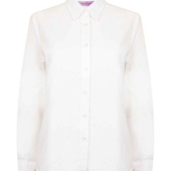Henbury Ladies Long Sleeve Classic Oxford Shirt