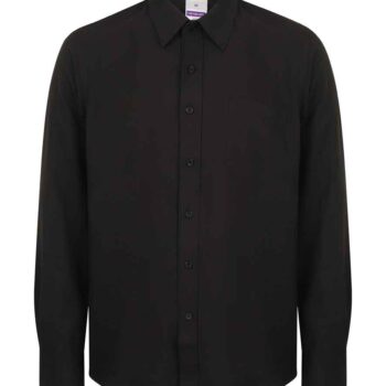Henbury Long Sleeve Wicking Shirt