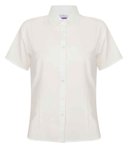 Henbury Ladies Short Sleeve Wicking Shirt