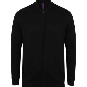 Henbury Unisex Zip Through Cardigan