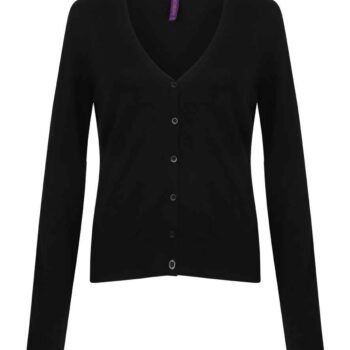 Henbury Ladies Lightweight V Neck Cardigan