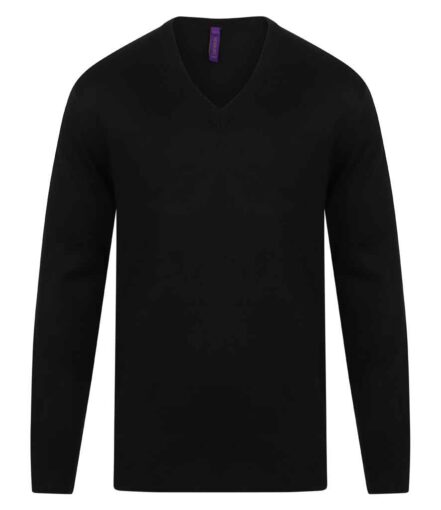 Henbury Acrylic V Neck Sweater