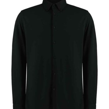 Kustom Kit Long Sleeve Superwash® 60°C Piqué Shirt