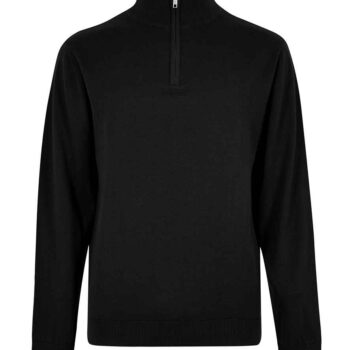 Kustom Kit Regular Fit Arundel 1/4 Zip Sweater