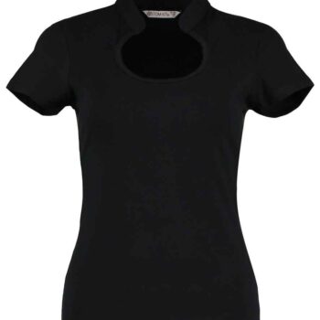 Kustom Kit Ladies Keyhole Neck Corporate Top
