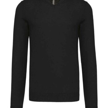 Kariban Cotton Acrylic V Neck Sweater