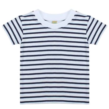 Larkwood Baby/Toddler Striped Crew Neck T-Shirt