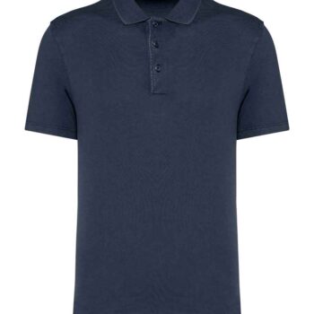 Native Spirit Washed Jersey Polo Shirt