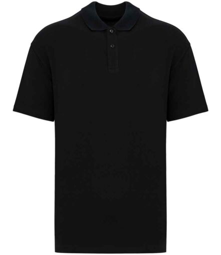 Native Spirit Drop Shoulder Piqué Polo Shirt