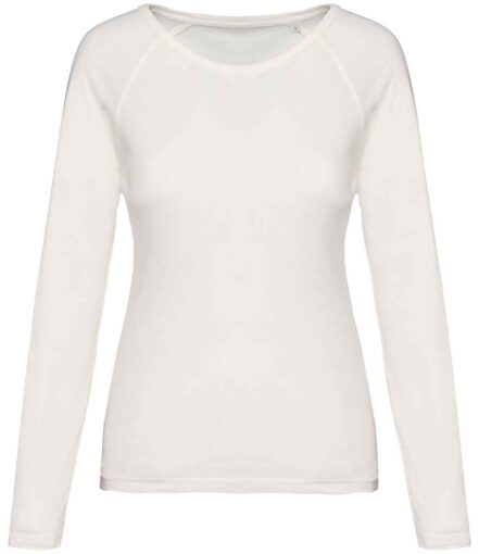 Native Spirit Ladies Raglan Long Sleeve Washed T-Shirt