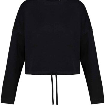 Native Spirit Ladies Oversized Cropped Sweatshirt