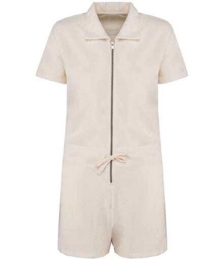 Native Spirit Ladies Terry Towel Short Overall